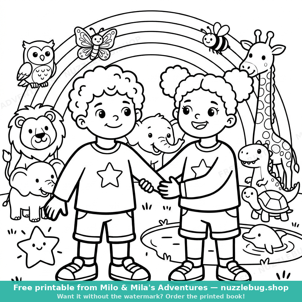 Blue Comes Home coloring page