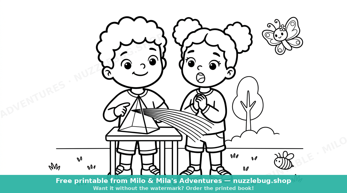 Oliver's Big Idea coloring page