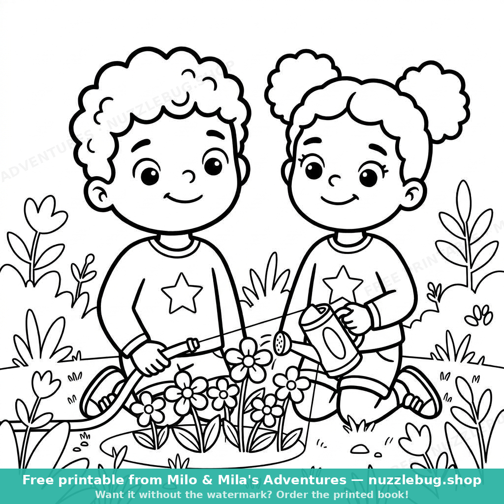 A Little Light coloring page