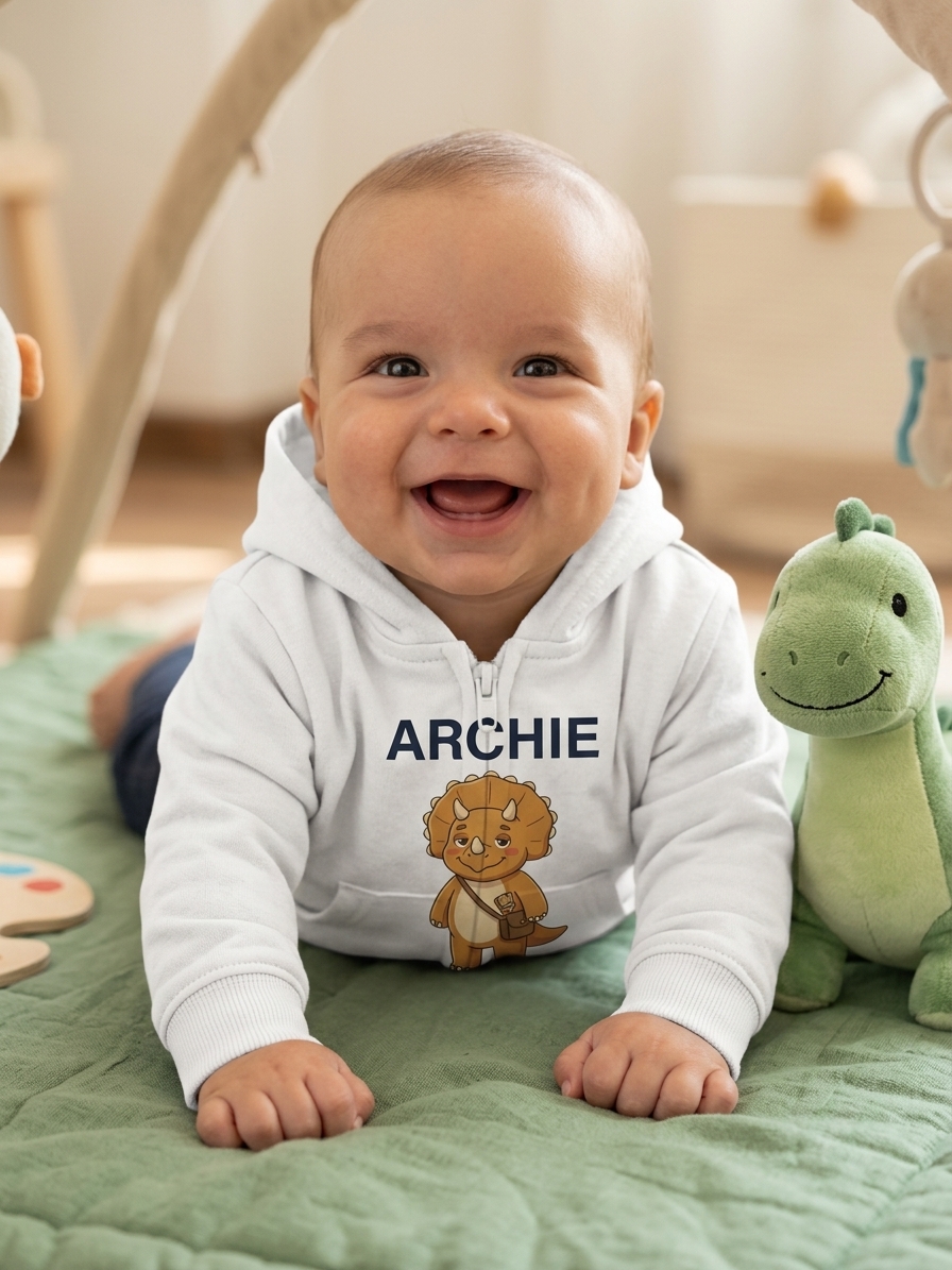Archie Baby Zip Hoodie