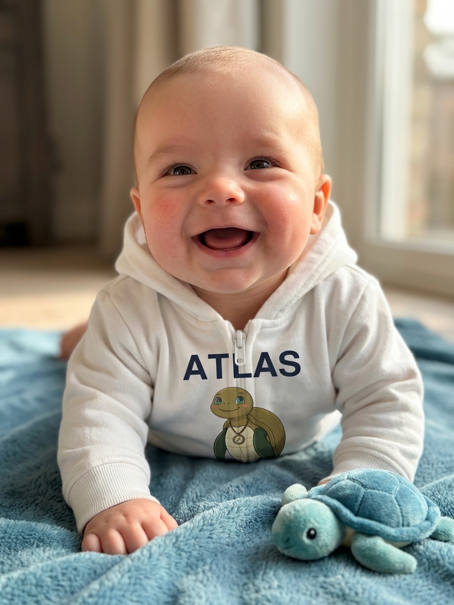 Atlas Baby Zip Hoodie