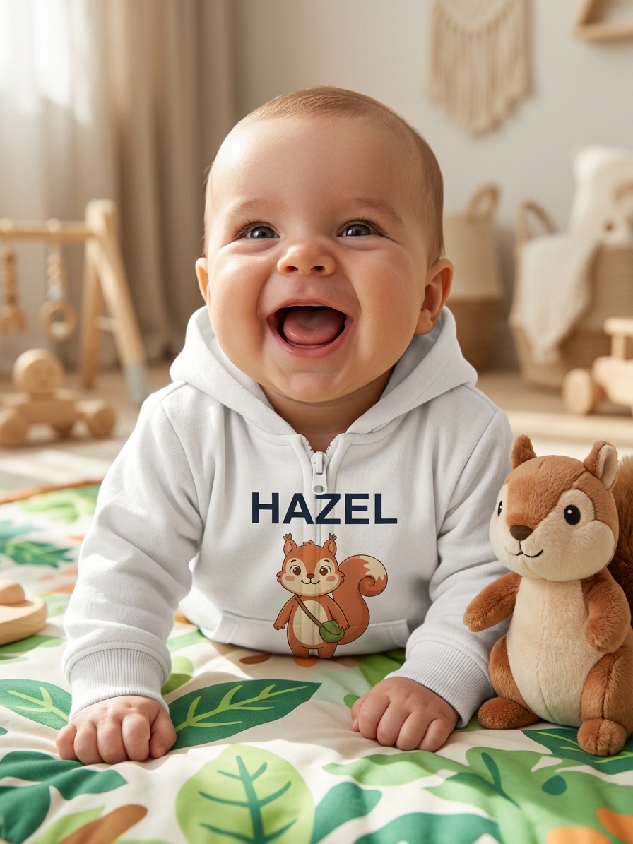 Hazel Baby Zip Hoodie
