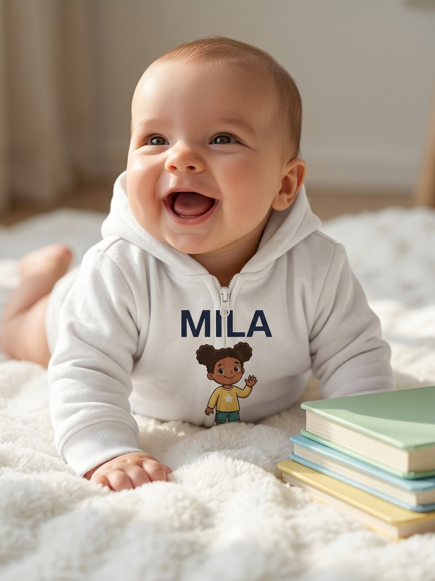 Mila Baby Zip Hoodie