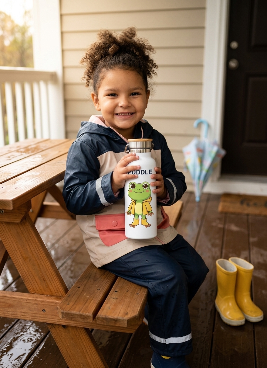 Puddle Kids Water Bottle (17 oz)
