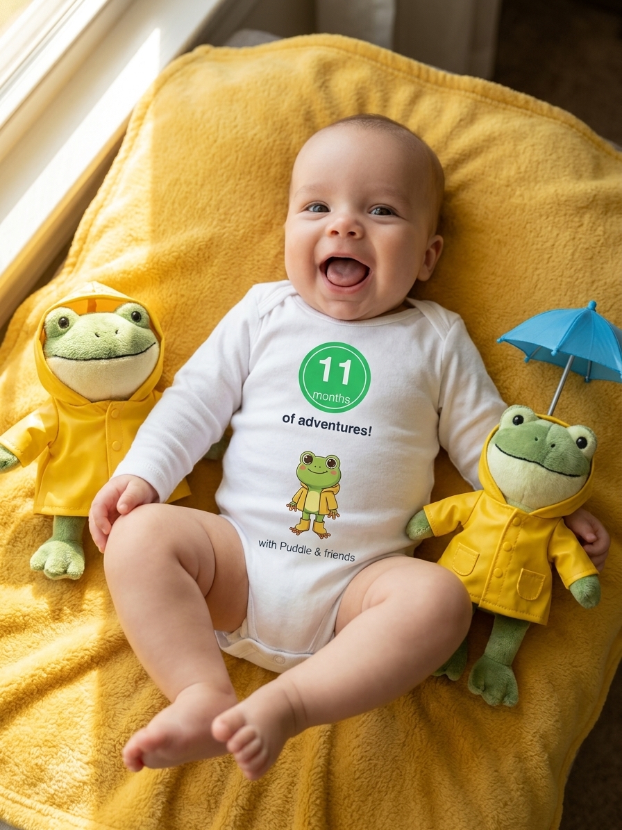 Month Eleven Milestone Onesie