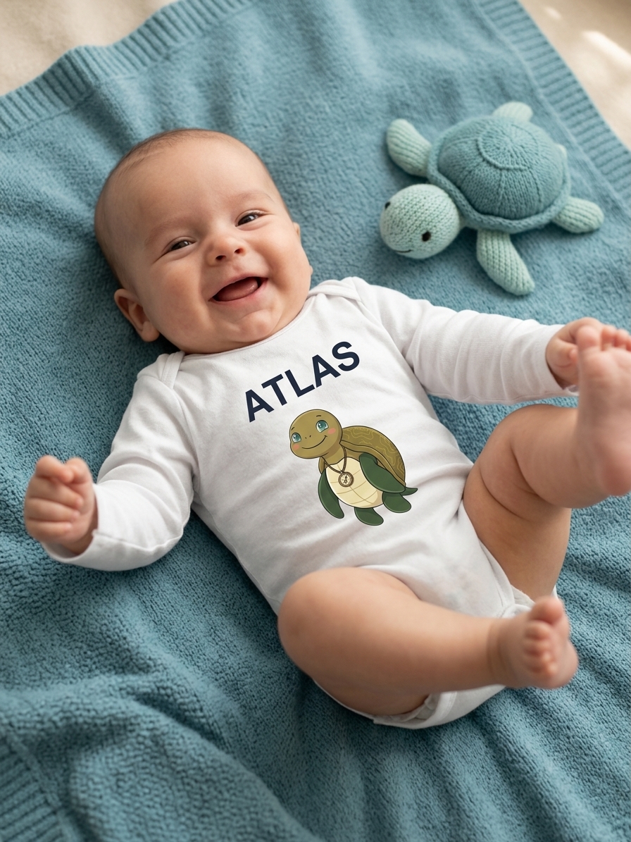 Atlas Baby Onesie