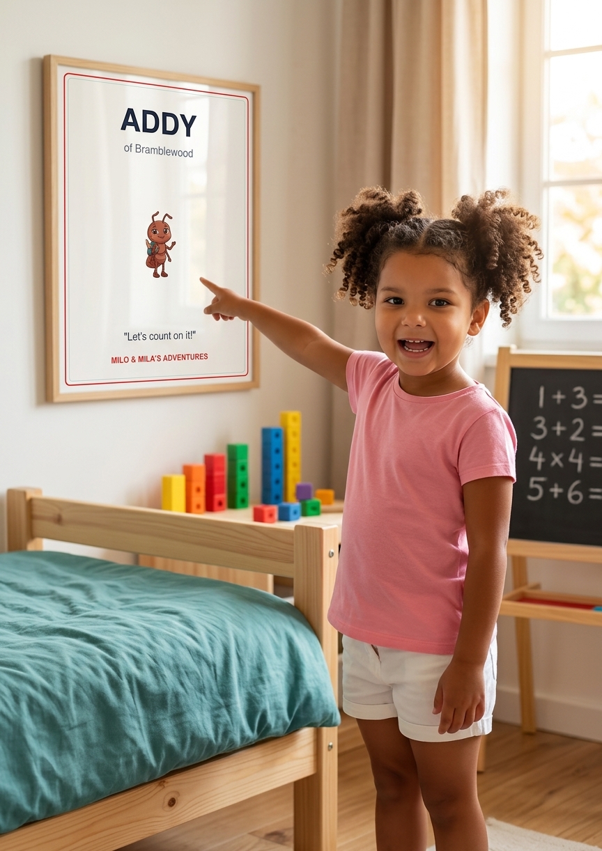 Addy Bedroom Poster (A3)