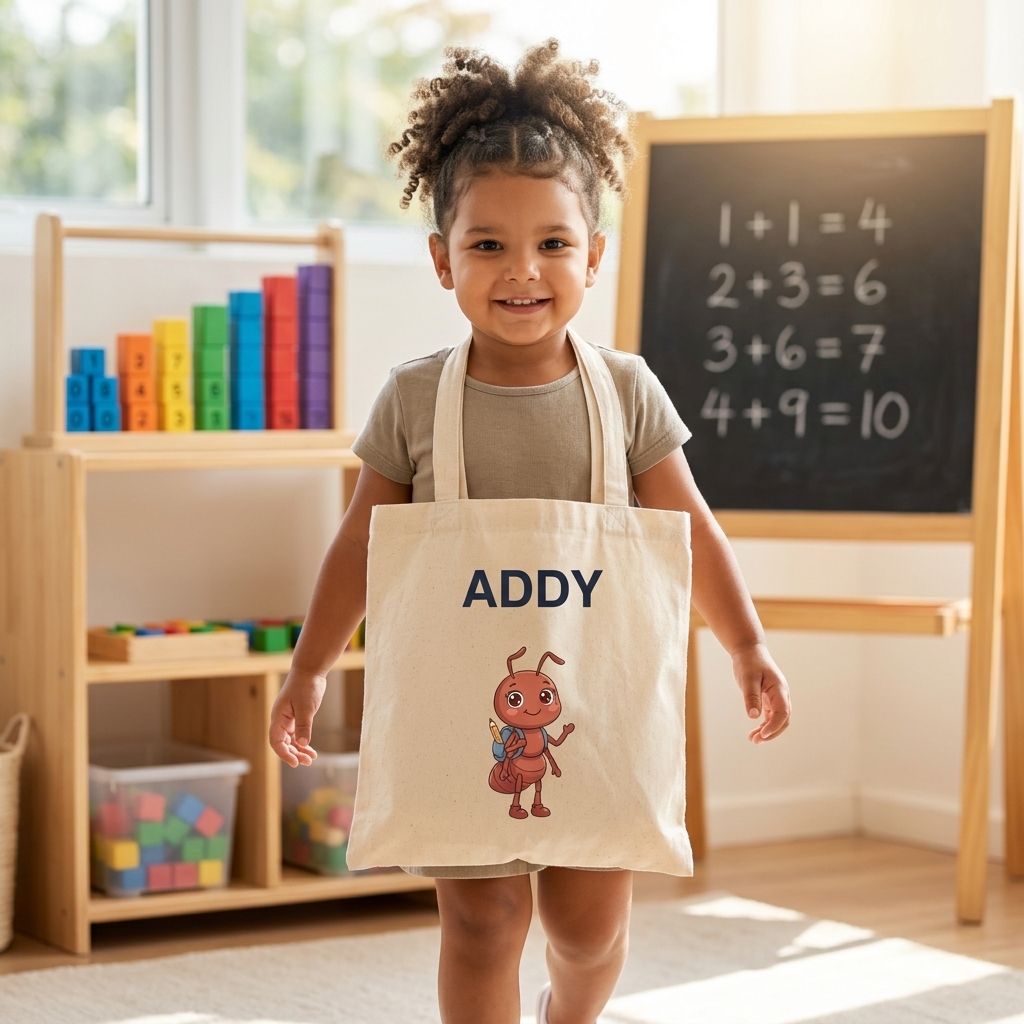 Addy Library Tote Bag