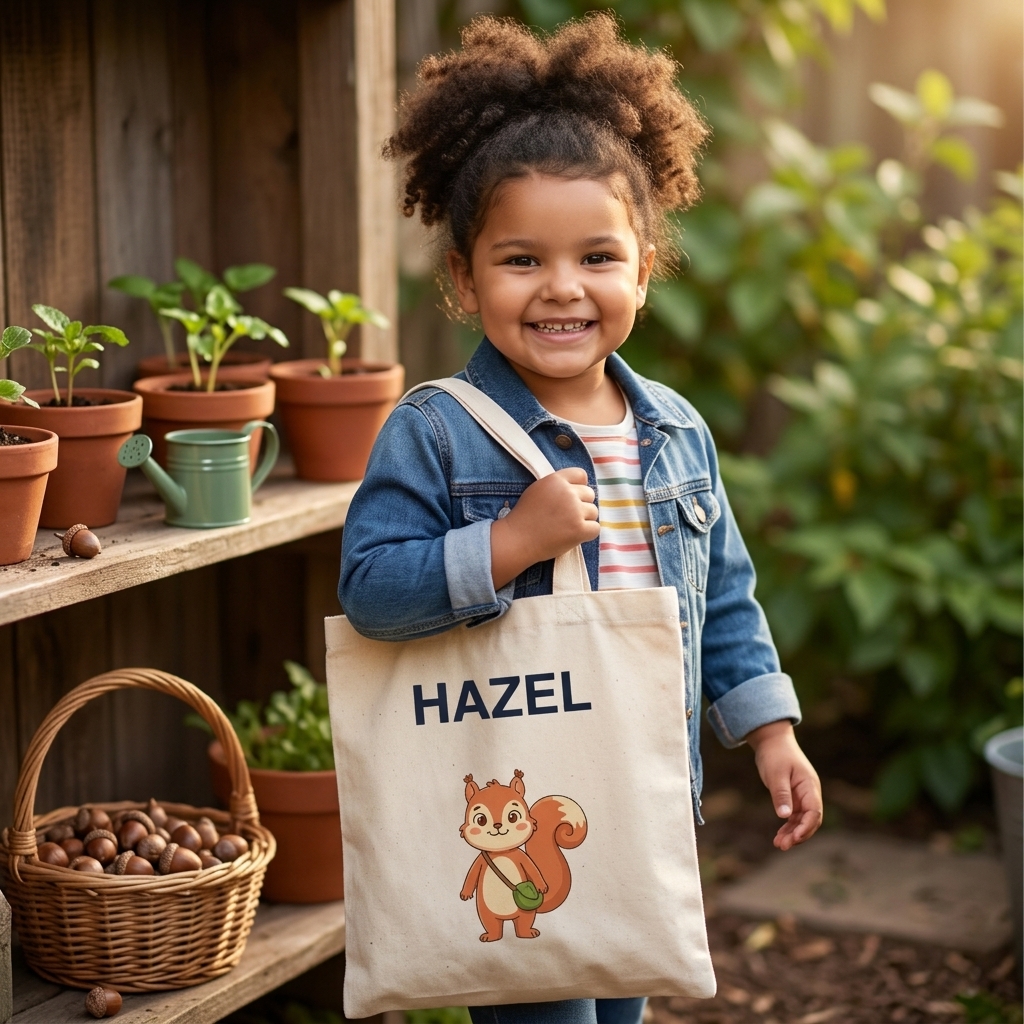 Hazel Library Tote Bag