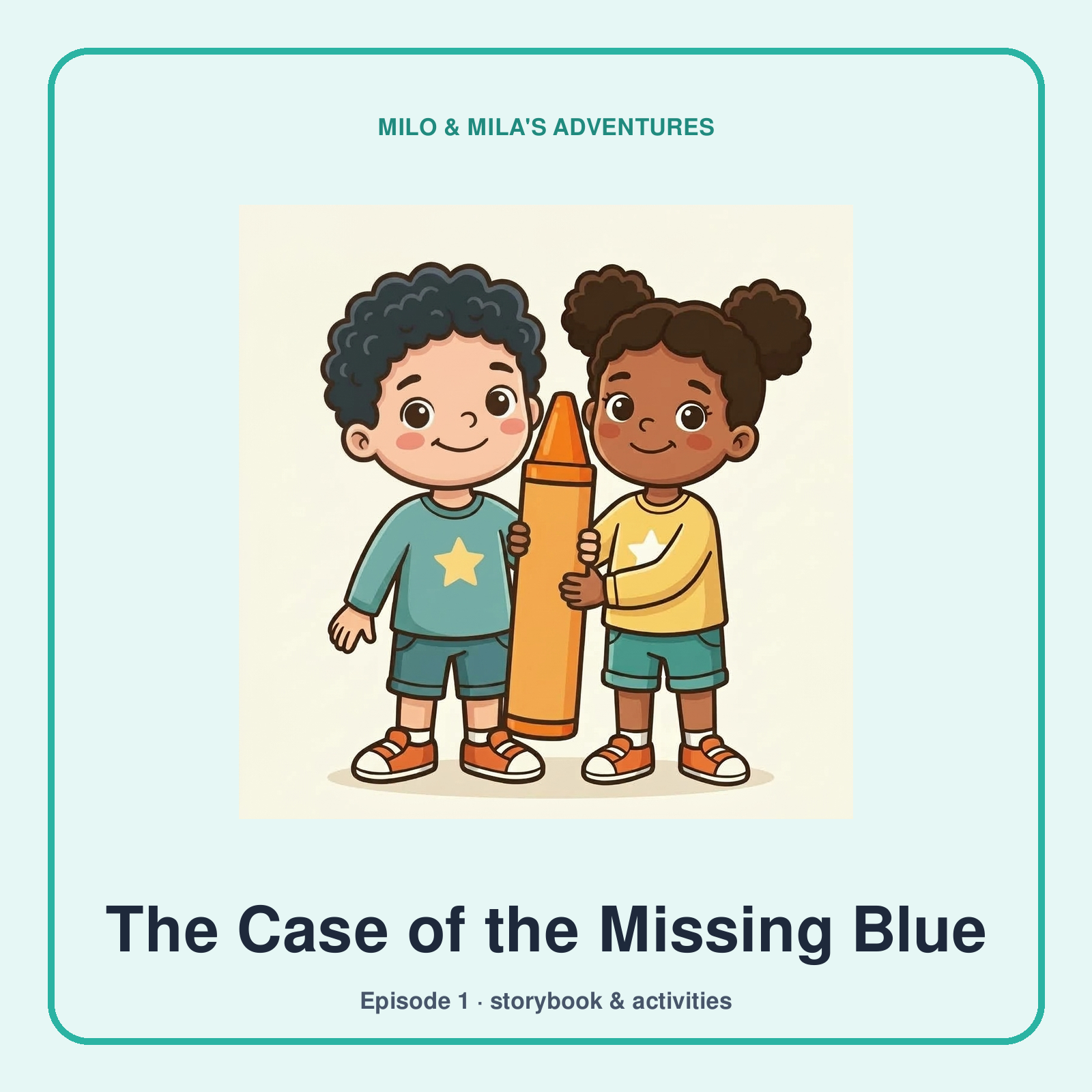 Episode 1 — The Case of the Missing Blue — page 1